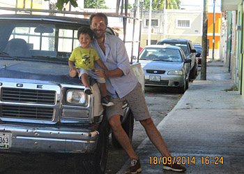 Francesco si è trasferito con la famiglia a vivere in Messico a Merida